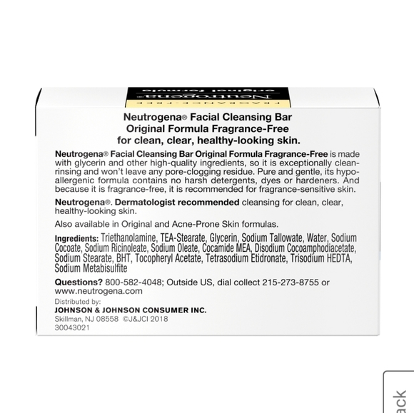 ⭐4/$15 Neutrogena Gentle Facial Cleansing Bar - Picture 6 of 10
